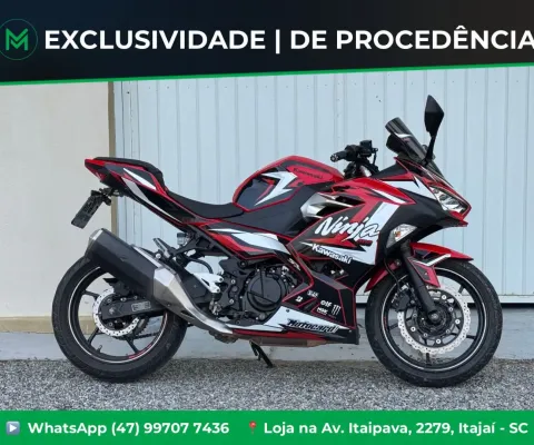 Kawasaki ninja 400 2021 zerada e revisada (troco e financio)