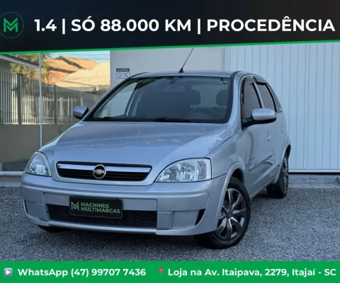 Gm corsa hatch 1.4 premium 2010 com baixa km (troco e financio)