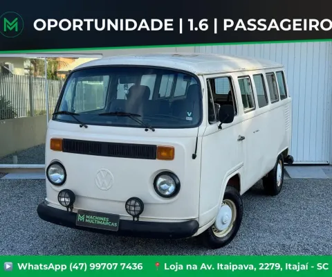 Vw kombi 1994 - 1.6 - passageiros e baixa km (troco e financio)