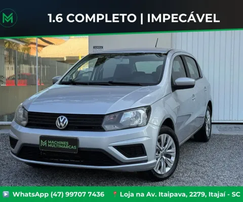 Volkswagen gol 1.6 2022 completo (aceitamos trocas e financiamos)