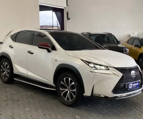 Lexus Nx 200t 2016 2.0 f-sport 4x4 16v turbo gasolina 4p automático