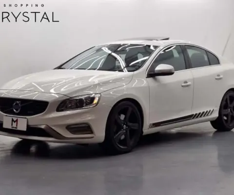 VOLVO S60 T6 R-DESIGN 3.0 AWD GASOLINA AUTOMÁTICO - 2015 - BRANCO
