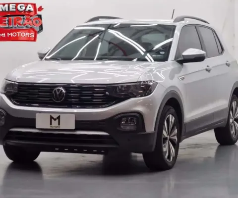 VOLKSWAGEN T-CROSS COMFORTLINE 1.0 200 TSI FLEX AUTOMÁTICO - 2022 - PRATA