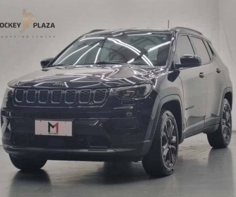 JEEP COMPASS LONGITUDE NIGHT EAGLE 1.3 T270 FLEX  AUTOMÁTICO - 2025 - PRETO