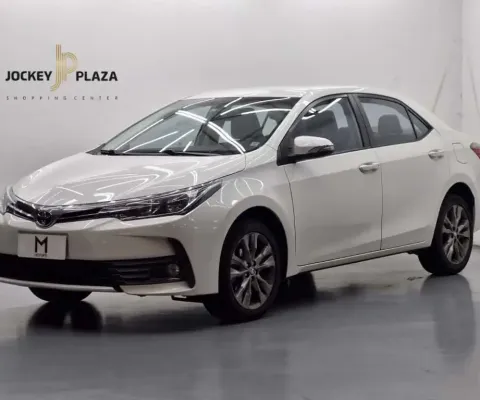 TOYOTA COROLLA XEI 2.0  FLEX CVT - 2019 - BRANCO PÉROLA
