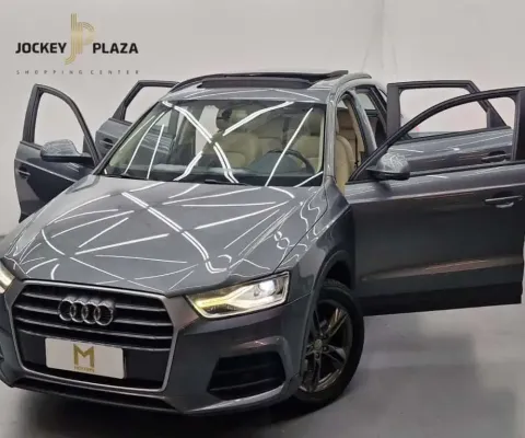 AUDI Q3 AMBITION 1.4 TFSI GASOLINA S-TRONIC - 2017 - CINZA