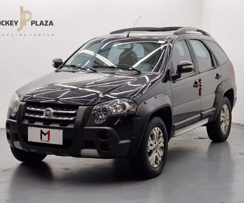 FIAT PALIO WEEKEND ADVENTURE LOCKER  1.8 FLEX DUALOGIC - 2010 - PRETO