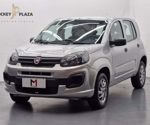 FIAT UNO ATTRACTIVE 1.0 FIRE FLEX MANUAL - 2021 - PRATA