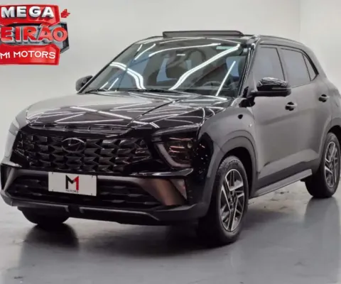 HYUNDAI CRETA NLINE 1.0 TURBO FLEX AUTOMÁTICO - 2023 - PRETO