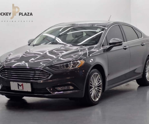 FORD FUSION SE 2.5 FLEX AUTOMÁTICO - 2018 - CINZA