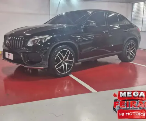 MERCEDES-BENZ GLE 43 AMG 3.0 V6 GASOLINA COUPÉ 4MATIC 9G-TRONIC - 2017 - PRETA