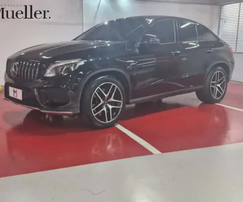 MERCEDES-BENZ GLE 43 AMG 3.0 V6 GASOLINA COUPÉ 4MATIC 9G-TRONIC - 2017 - PRETA