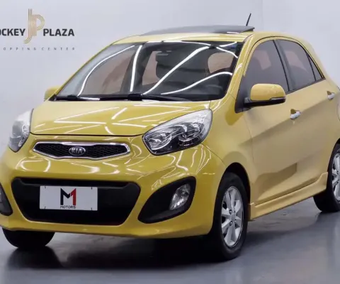 KIA PICANTO EX 1.0 FLEX MANUAL - 2013 - AMARELO