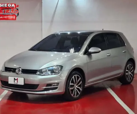 VOLKSWAGEN GOLF HIGHLINE 1.4  TSI GASOLINA AUTOMATIZADO - PRATA - 2014