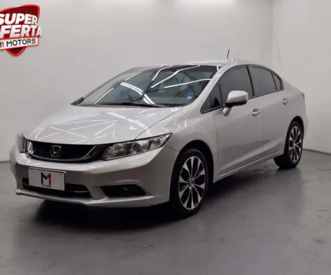HONDA CIVIC LXR 2.0 FLEX AUTOMÁTICO  - 2016 - PRATA