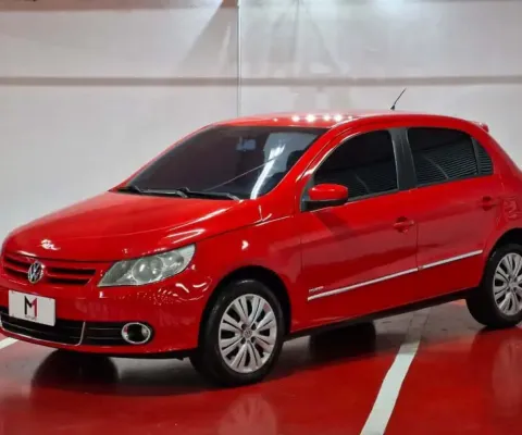 VOLKSWAGEN GOL POWER G.V 1.6 FLEX MANUAL - 2011 - VERMELHO