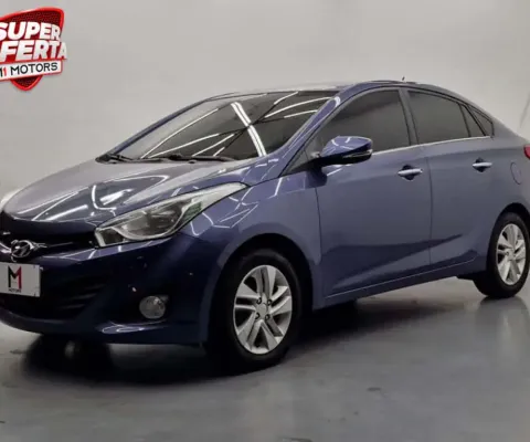 HYUNDAI HB20S 1.6 PREMIUM FLEX AUTOMÁTICO - 2015 - AZUL