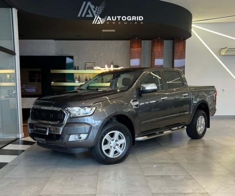 Ford Ranger XLT 3.2 20V 4x4 CD Diesel Aut.  - Cinza - 2017/2018