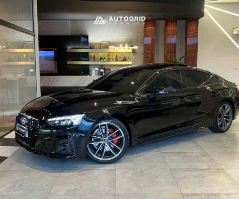 Audi A5 Sportback S-Line 2.0 TFSI S-tronic  - Preta - 2022/2023