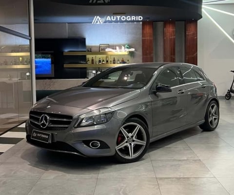 Mercedes-Benz Classe A A 200 1.6 TB 16V Style 156cv Aut.  - Cinza - 2014/2014