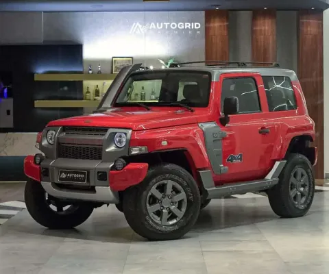 Troller T4 4x4 3.2 20V Tdi Cap. Rígida Diesel  - Vermelha - 2015/2016