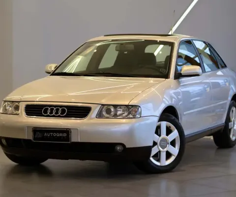 Audi A3 1.8 Turbo 180cv 5p Aut./ Tip. - Prata - 2004/2005