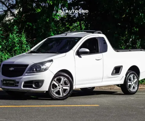 Chevrolet Montana 1.4 MPFI SPORT CS 8V 2P - Branca - 2013/2014