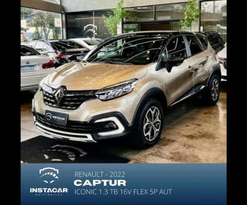 CAPTUR ICONIC 1.3 TURBO FLEX AUT 2022