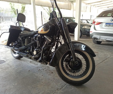 Harley Davidson Heritage Softtail Classic 1584c - Ótimo estado, com baús rígidos