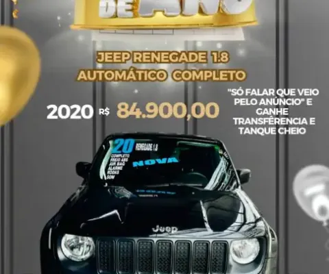 JEEP RENEGADE 1.8 AUTOMÁTICO 2020