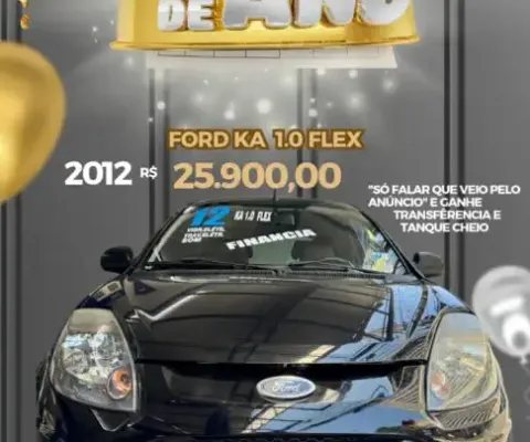 FORD KA 1.0 FLEX 2012