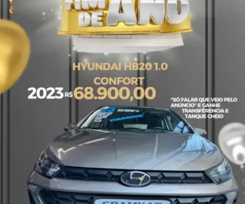 HYUNDAI HB20 1.0 FLEX  COMFORT 2023