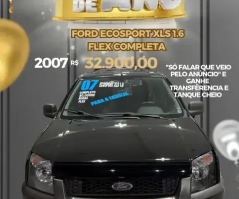 FORD ECOSPORT XLS 1.6 FLEX 2007
