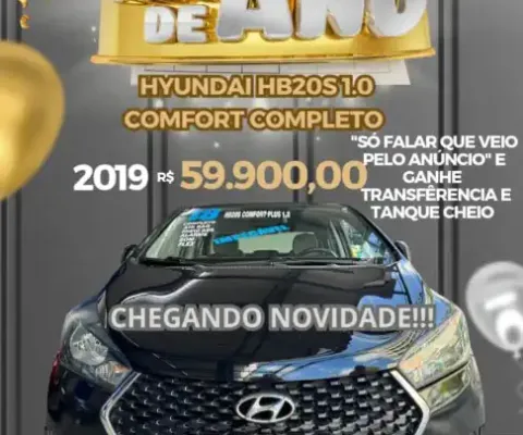 HYUNDAI HB20S 1.0 FLEX 2019