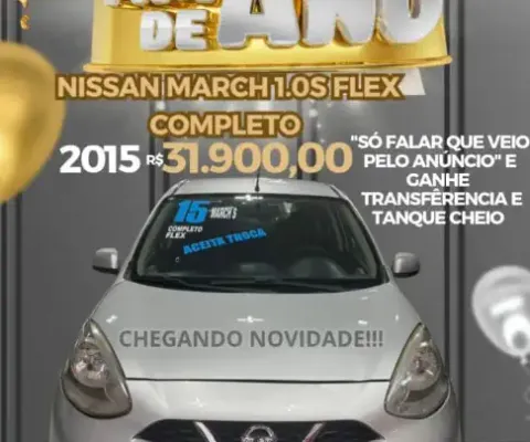 NISSAN MARCH 1.0S FLEX 2015