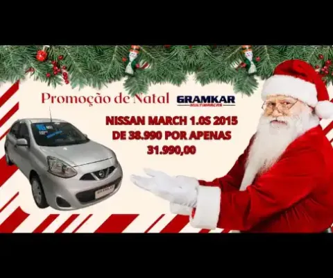 NISSAN MARCH 1.0S FLEX 2015