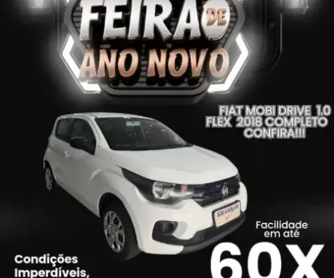 Fiat mobi drive 1.0 flex  2018