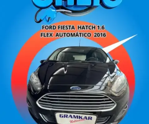 Ford fiesta hatch 1.6 flex automático 2016