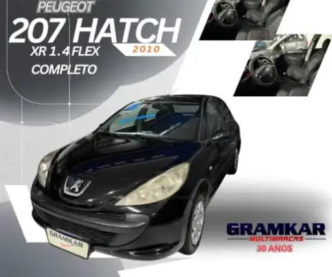 Peugeot 207 hatch  xr 1.4 flex  2010