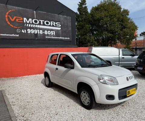 FIAT UNO VIVACE 1.0 2014!! Veículo possui vidros elétricos, ar quente, desembaçador traseiro, air ba