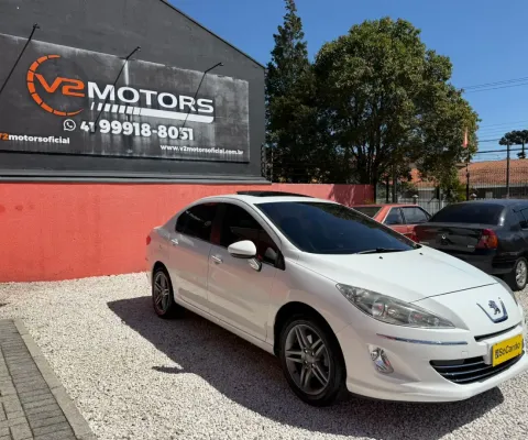 PEUGEOT 408 SEDAN GRIFFE 1.6 TURBO COM TETO SOLAR 2014!!! 