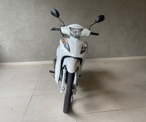 Honda Biz 110cc 2024 Branca