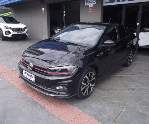 Volkswagen Virtus GTS 1.4 Turbo TSI Automático + Borboleta Flex 2020/2021 Preto