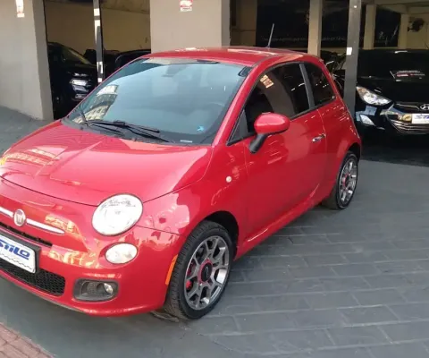 Fiat 500 Sport Air 1.4 2012/2012 Vermelho