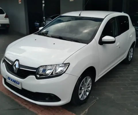 Renault Sandero Expression 1.6 Flex 2014/2025 Branco
