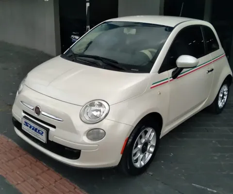 Fiat 500 Cult 1.4 Dualogic Flex 2012/2013 Branco