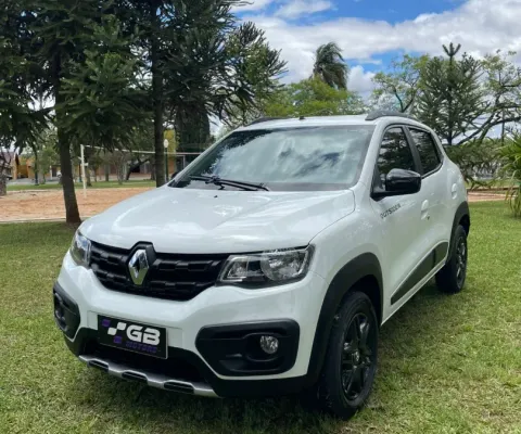 Kwid outsider , o mais completo da linha e com designer arrojado , o veiculo mais economico da categ