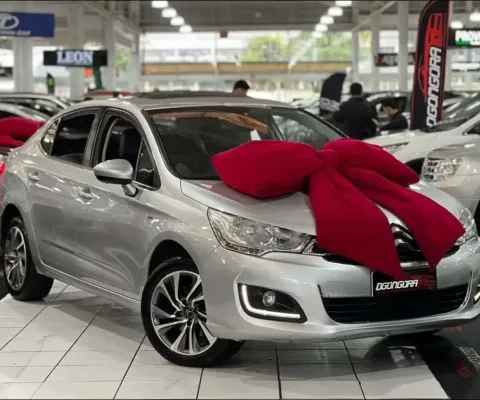 CITROEN C4 LOUNGE 1.6 THP EXCLUSIVE 16V FLEX 4P AUT 2017