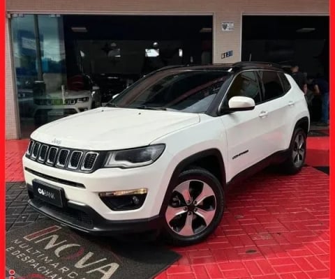 Jeep Compass longitude flex 2018 Completa imperdivel financia 100%