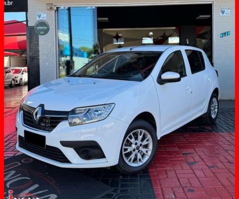 Sandero Zen Flex 1.0 Mec. Completo 2020 Manual e Chave copia Financia 100%